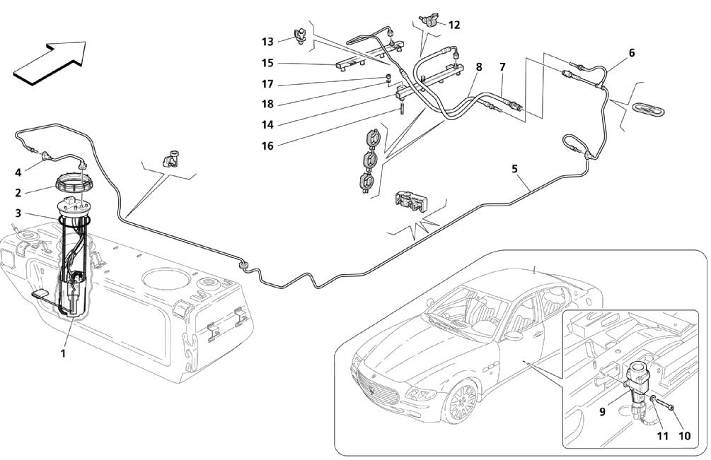FUEL PUMPS AND PIPING