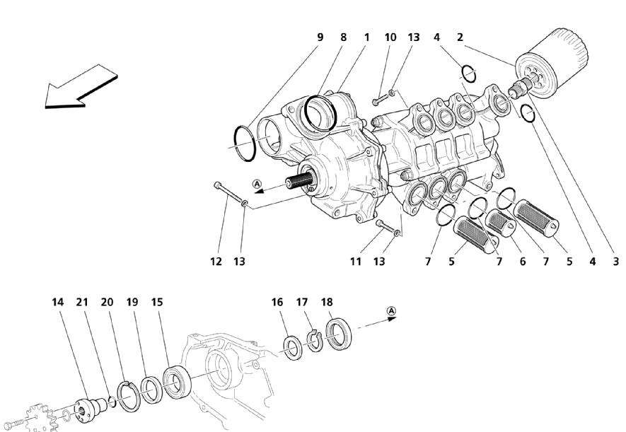 LUBRICATION: PUMP AND FILTER