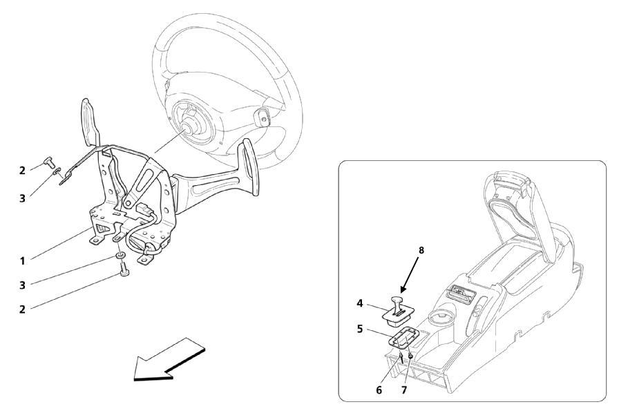 DRIVER CONTROLS FOR F1 GEARBOX