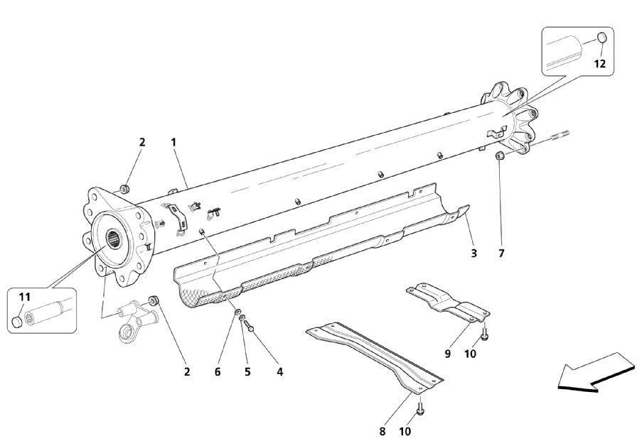 TRANSMISSION TUBE