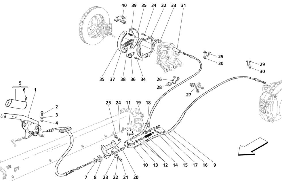 HAND-BRAKE CONTROL