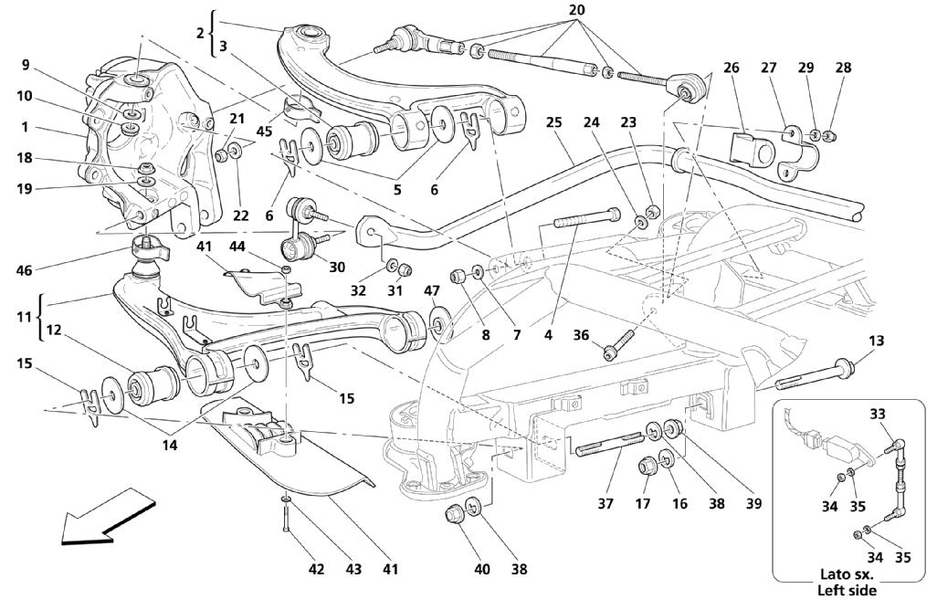 REAR SUSPENSIONS