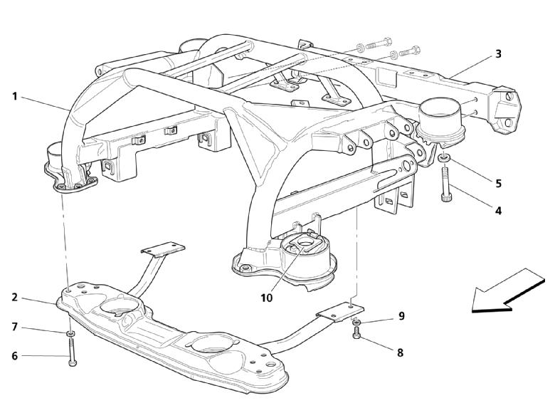 REAR UNDERFRAME