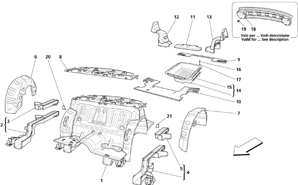 REAR STRUCTURAL PARTS