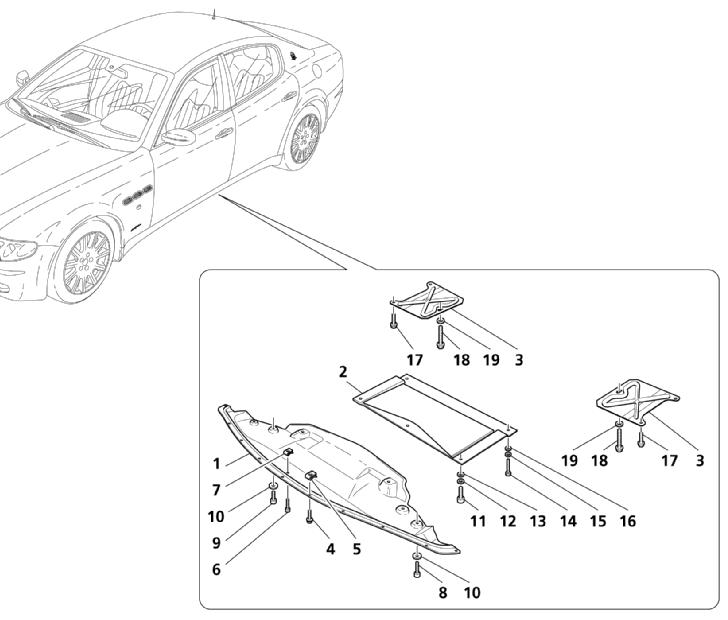 FLAT FLOOR AND UNDERBODY SHIELDS
