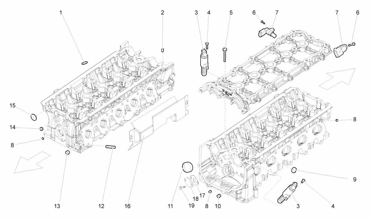 LEFT CYLINDER HEAD