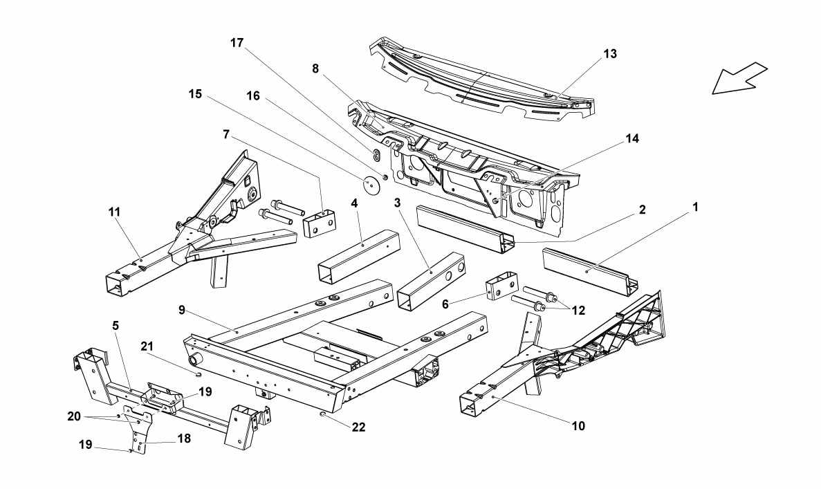 FRONT FRAME ELEMENTS