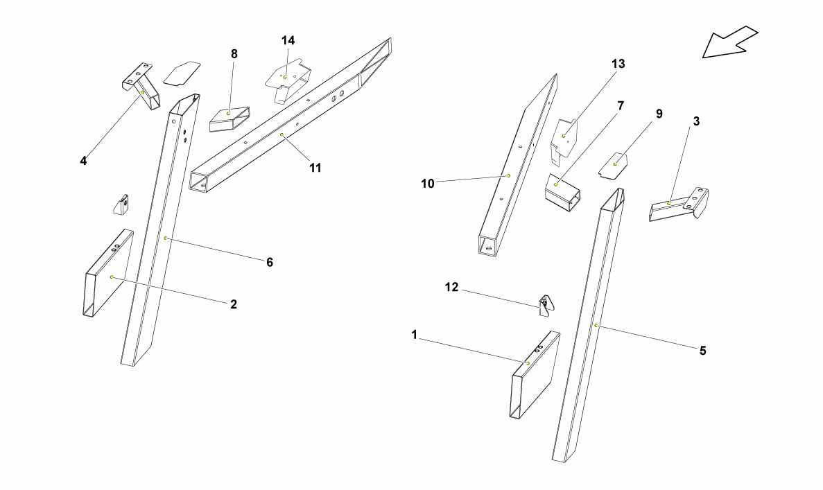 REAR FRAME ELEMENTS