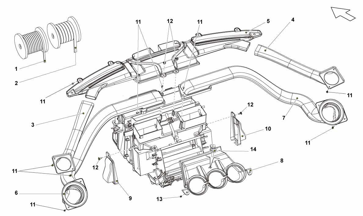 DASHBOARD AIR PIPE