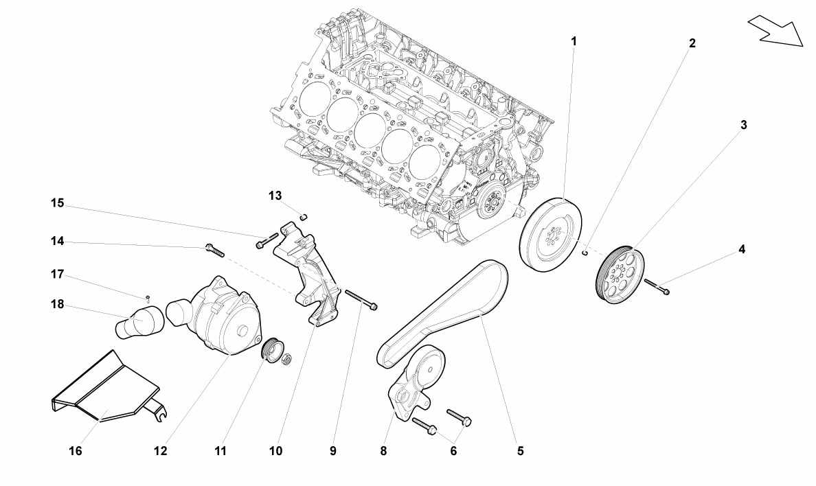 ALTERNATOR AND STRAPS