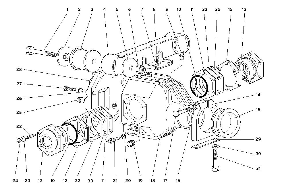 FRONT DIFFERENTIAL CASE