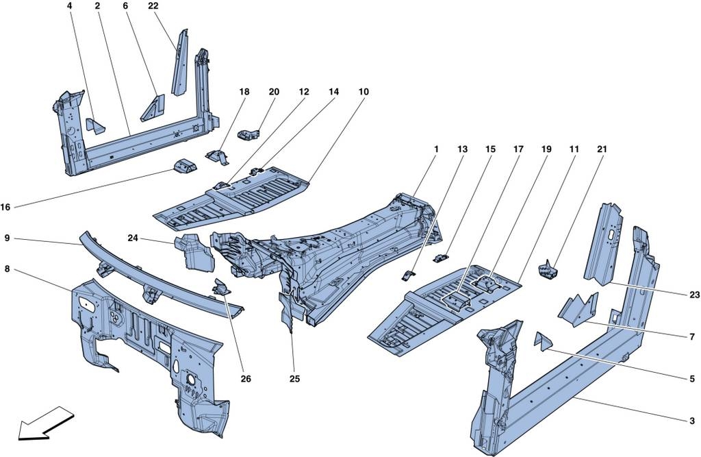 CHASSIS - STRUCTURES CENTER