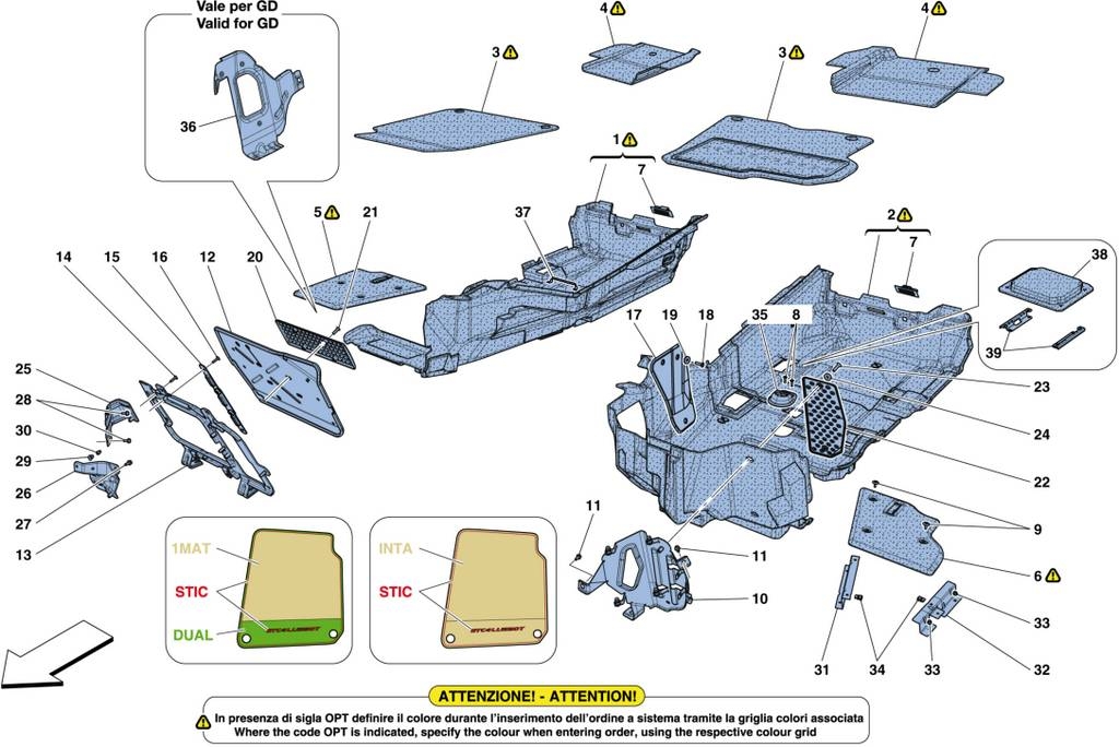 PASSENGER COMPARTMENT CARPETS