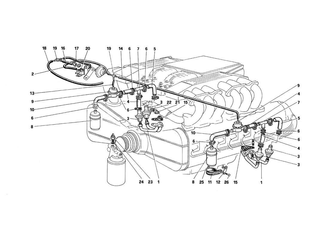 AIR INJECTION AND LINES (FOR CH AND SA)