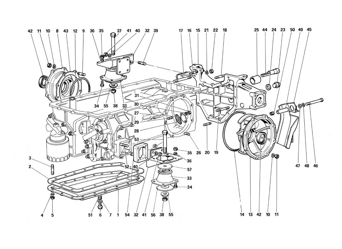 GEAR BOX - MOUNTINGS AND COVERS