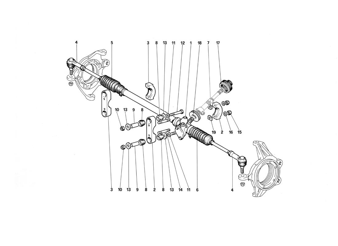 STEERING BOX AND LINKAGE