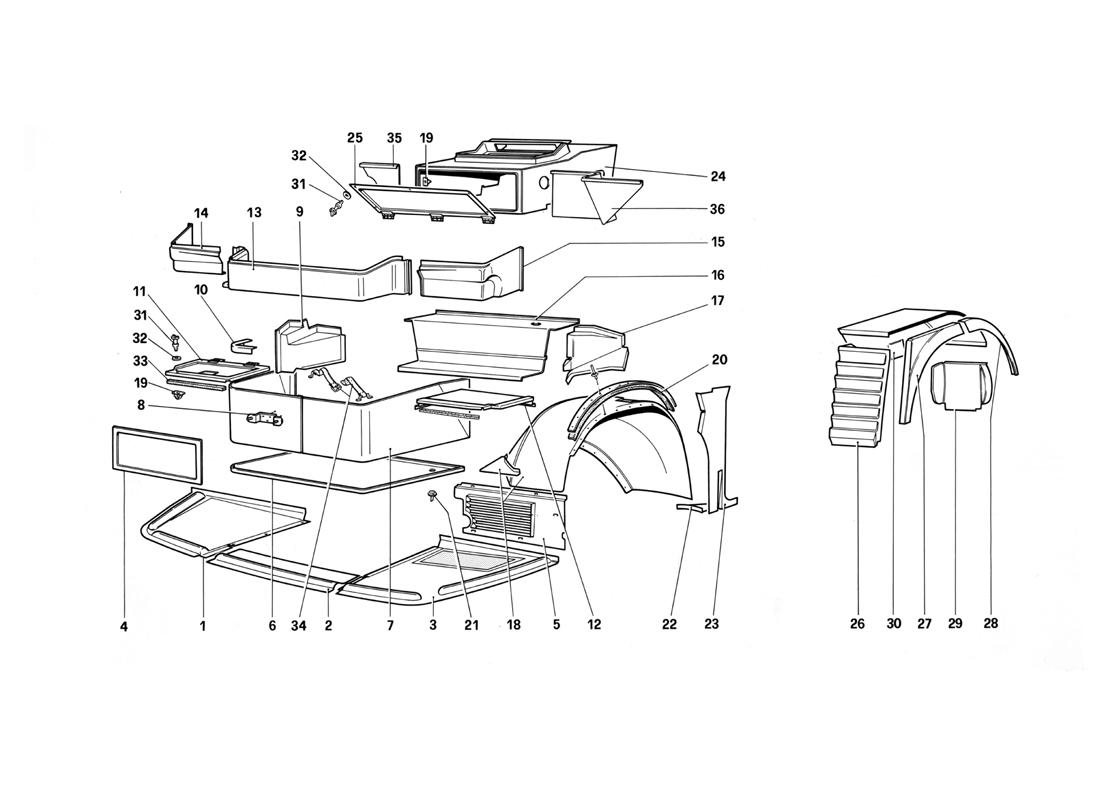 BODY - EXTERNAL COMPONENTS