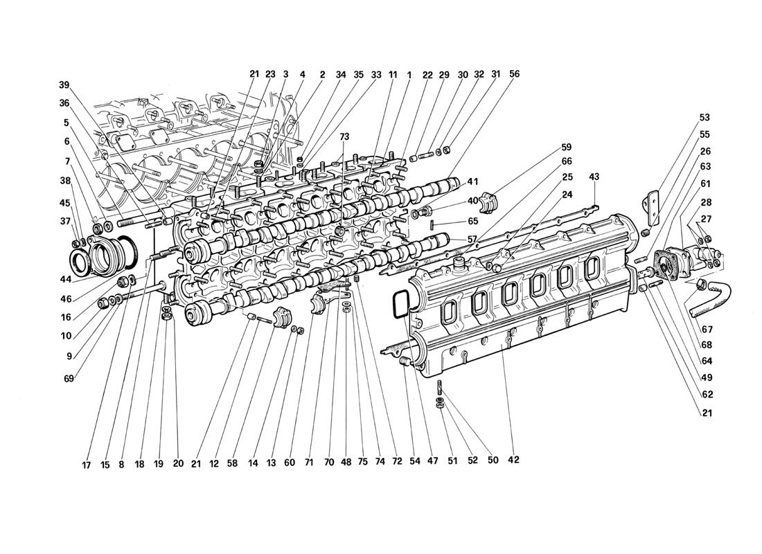 CYLINDER HEAD (LEFT)