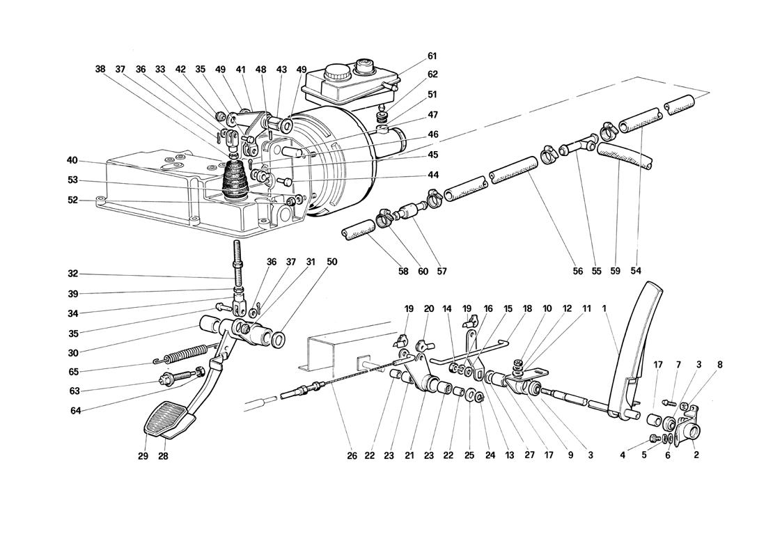 BRAKE HYDRAULIC SYSTEM - ACCELERATOR CONTROL