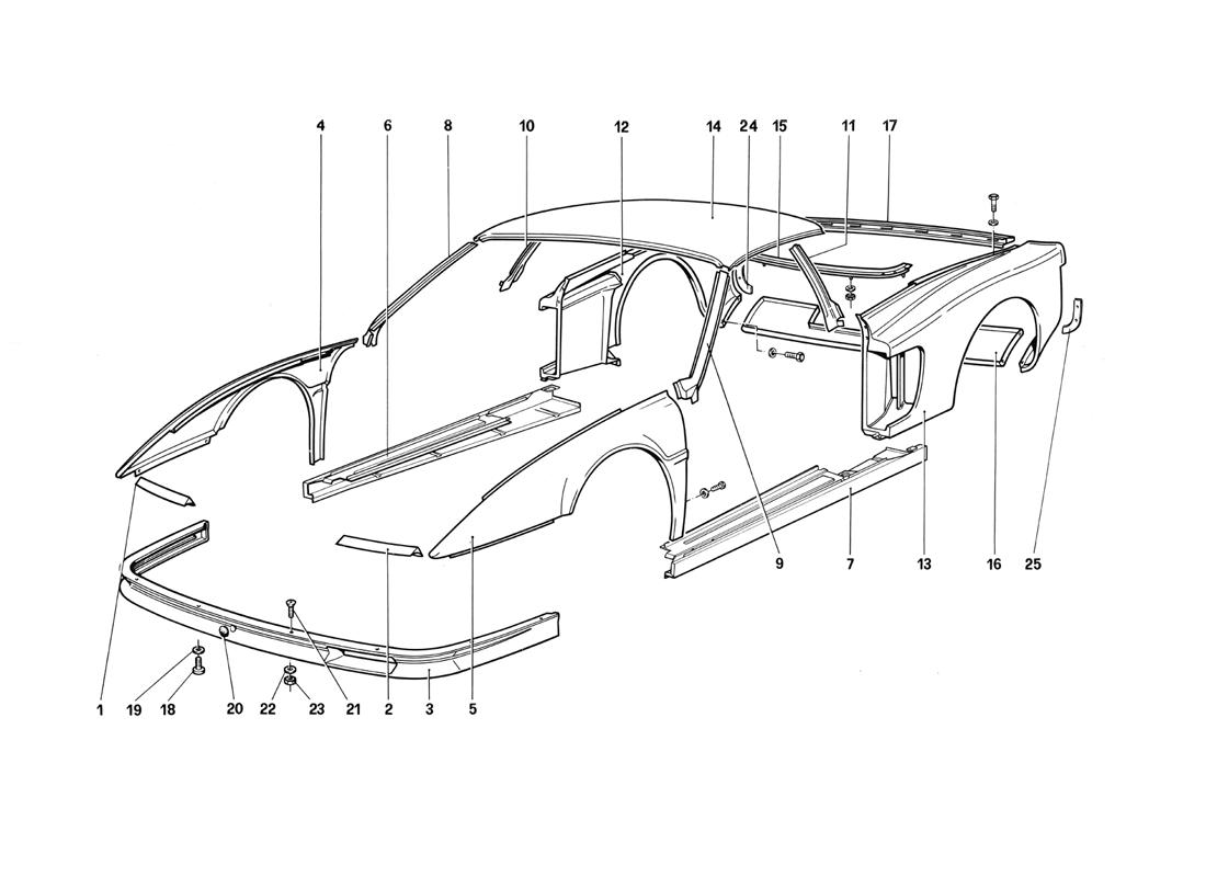 BODY - EXTERNAL COMPONENTS