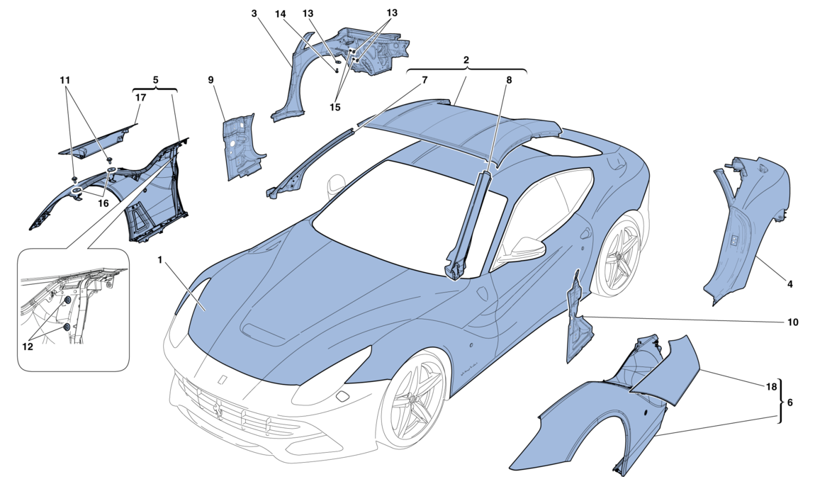 BODYSHELL - EXTERNAL TRIM