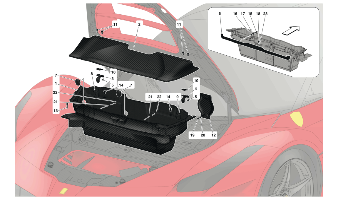 LUGGAGE COMPARTMENT MATS