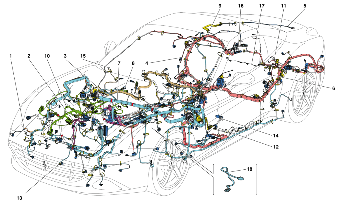 MAIN WIRING HARNESSES