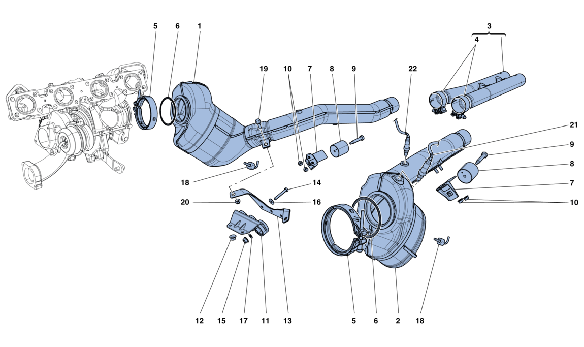 PRE-CATALYTIC CONVERTERS AND CATALYTIC CONVERTERS
