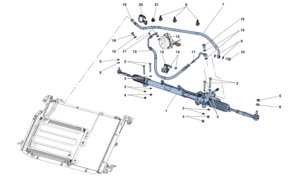 HYDRAULIC POWER STEERING BOX