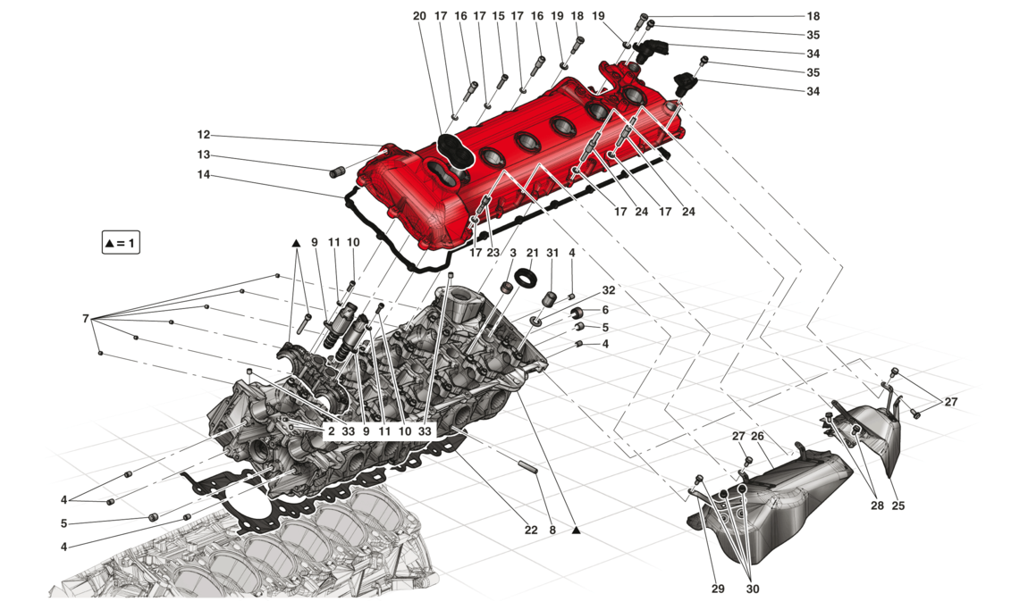 LEFT HAND CYLINDER HEAD