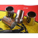 ET430 - Polished F430 Exhaust Tips (Set of 4)
