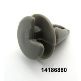 14186880 PLASTIC TRIM CLIP (GREY)