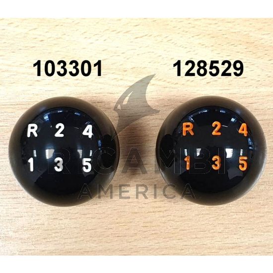 103301 GEAR SHIFT KNOB (HILL) - WHITE
