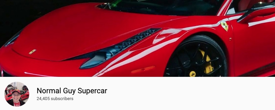 Normal Guy Supercar banner